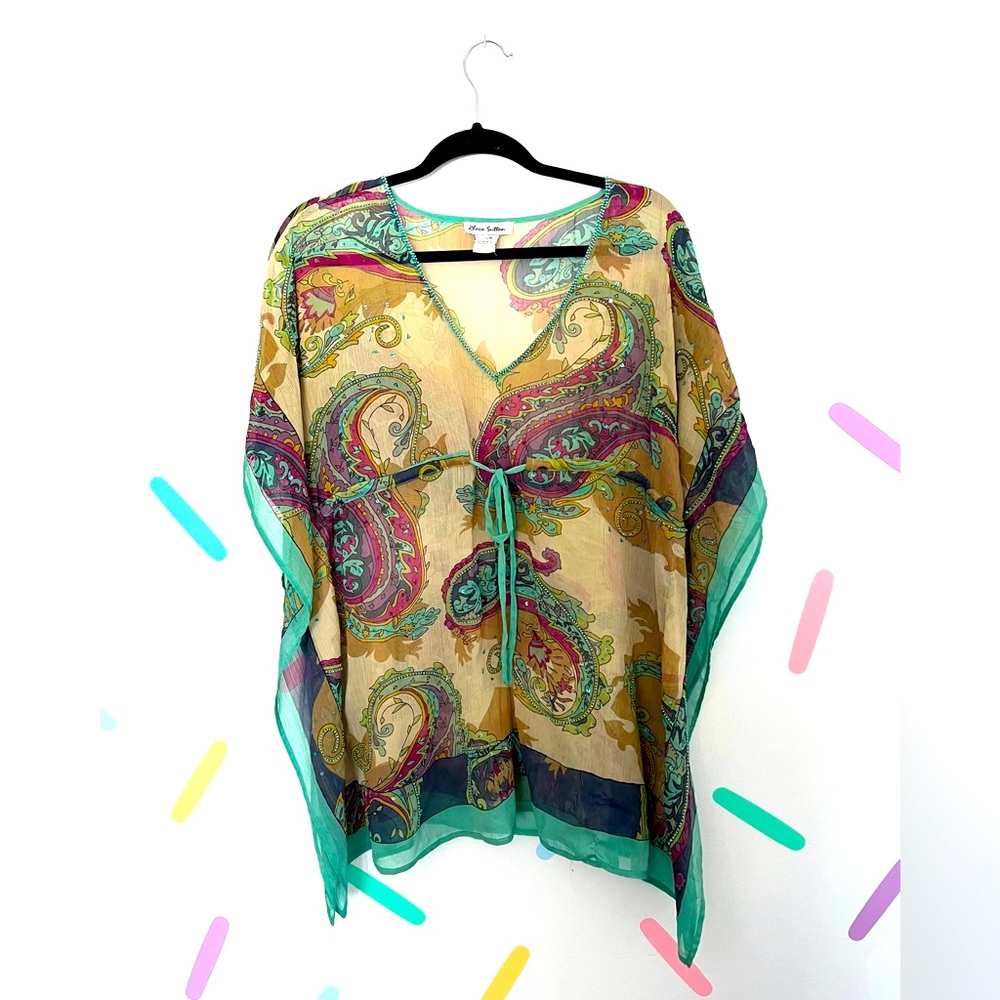 Rhona Sutton Cover Up Tunic Top S / M